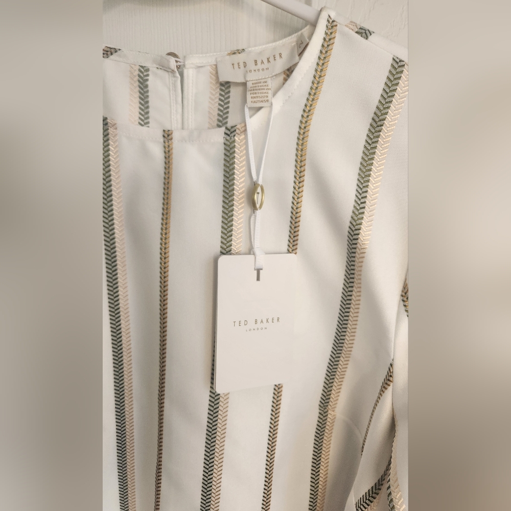 Ted Baker Blouse with Tie Waist - Picture 2 of 8